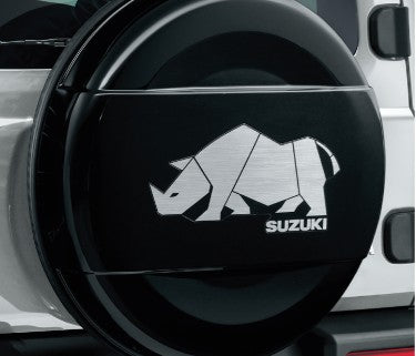 SUZUKI JIMNY Genuine Parts -" Rhino "Spare tire cover with a hard surface