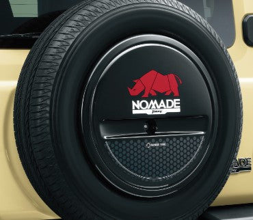 SUZUKI JIMNY GENUINE GEAR - Spare tire half cover decal