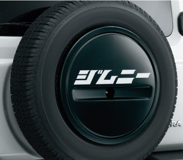 SUZUKI JIMNY GENUINE GEAR - Spare tire half cover decal
