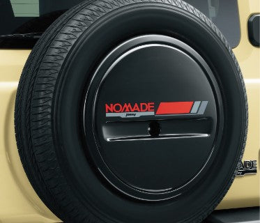 SUZUKI JIMNY GENUINE GEAR - Spare tire half cover decal