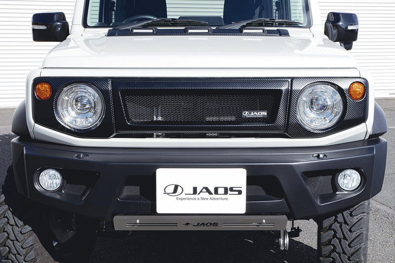 JAOS フロントグリル カーボン調 ジムニー JB74系
