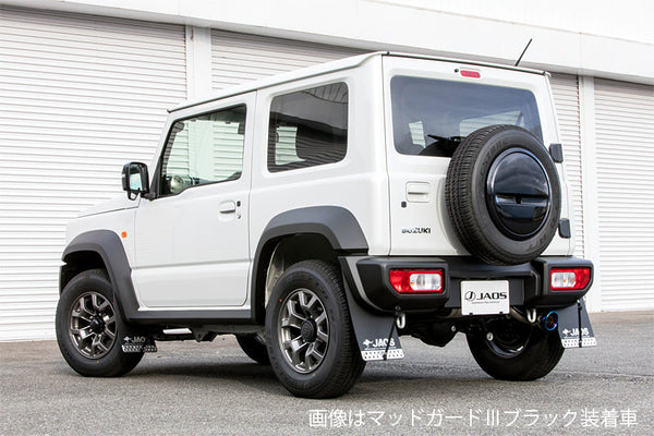 JAOS マッドガードIII フロントセット レッド ジムニー JB74系