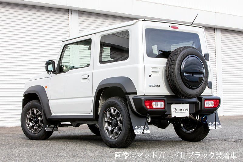 JAOS マッドガードIII フロントセット レッド ジムニー JB74系