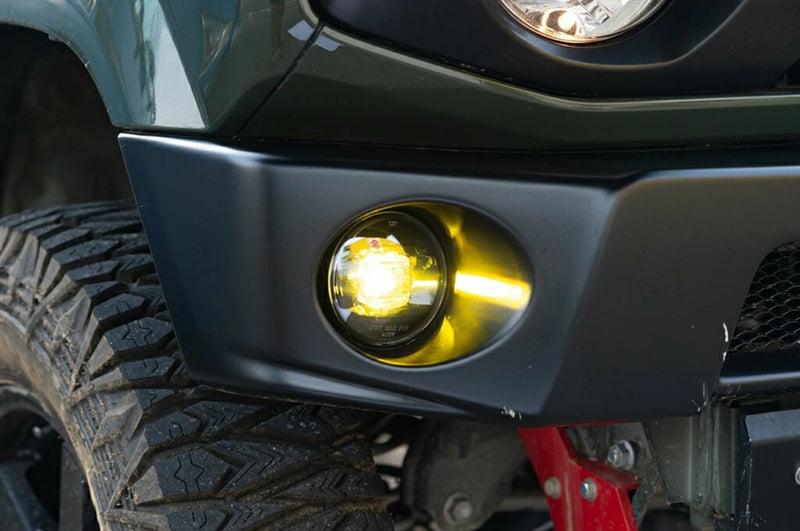 Showa Garage - LED Fog Lights Inner Black DC (Dual Change)