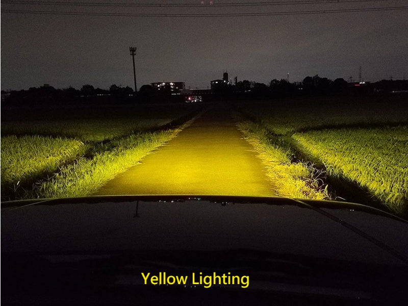 Showa Garage - LED Fog Lights Inner Black DC (Dual Change)