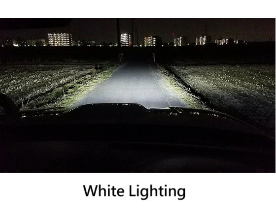 Showa Garage - LED Fog Lights Inner Black DC (Dual Change)